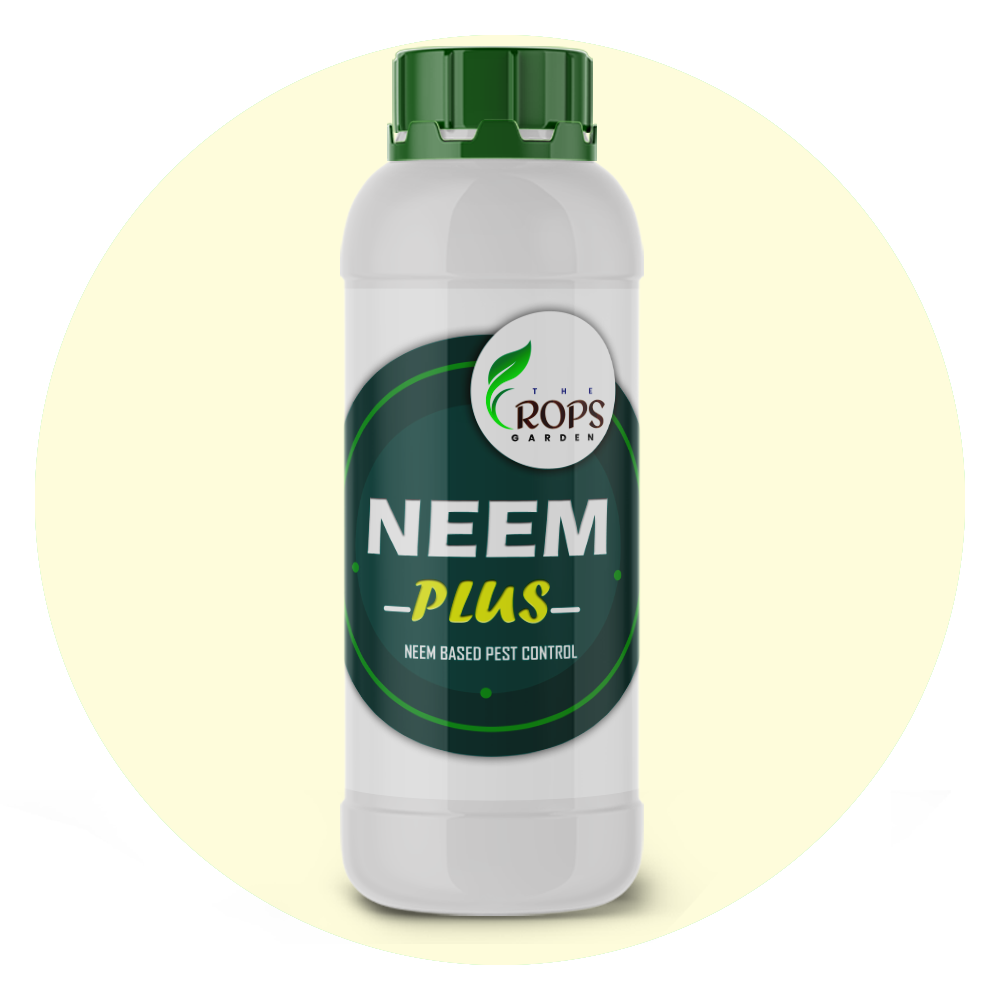 NEEM PLUS – Organic Pesticide & Natural Pest Repellent | Azadirachta indica for All Crops | Controls Aphids, Whiteflies & More
