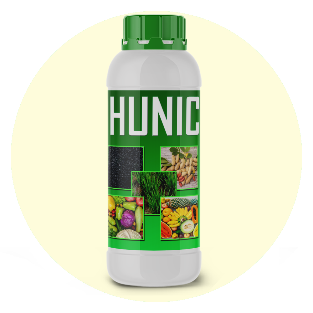 HUNIC – Liquid Humic Acid for All Crops | Foliar Spray & Drip Irrigation | Enhances Growth & Soil Health