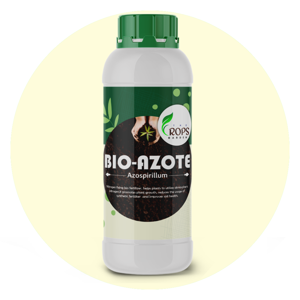 BIO AZOTE – Organic Nitrogen Fixing Biofertilizer | Azospirillum for All Crops | Boosts Growth & Yield Naturally