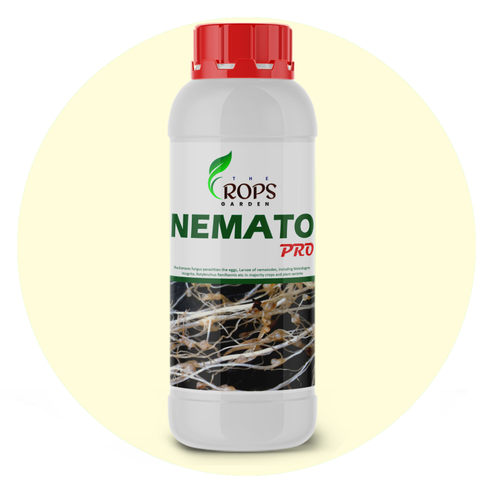 NEMATO PRO – Organic Nematocide & Biological Pest Control | Paecilomyces lilacinus for All Crops | Kills Nematodes & Protects Roots